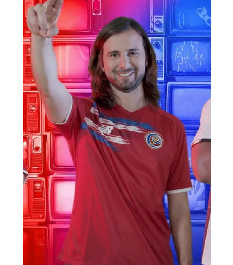 2021 Costa Rica Home Kit Soccer Jersey